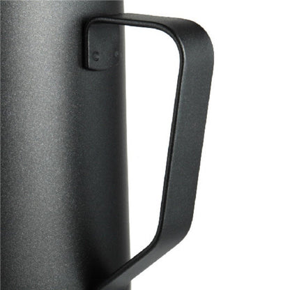 Milk Steaming Frothing Pitcher Jug, 600ml, Teflon Coated, Stainless Steel, Latte Art - Watch&Puck