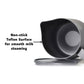 Milk Steaming Frothing Pitcher Jug, 600ml, Teflon Coated, Stainless Steel, Latte Art - Watch&Puck