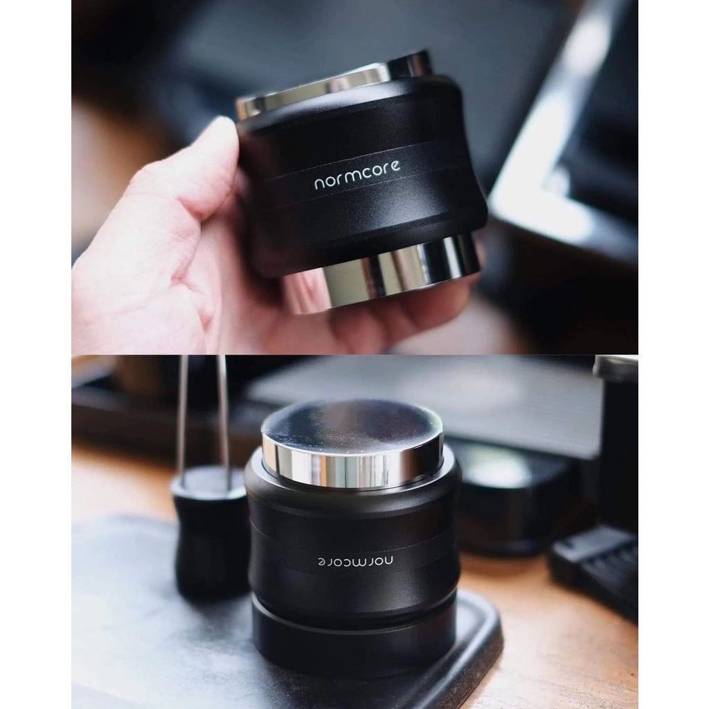 Normcore 53.3mm 58.5mm Distributor and Tamper Combo - Compatible with Breville 53.3mm portafilter, Barista pro, Express, Touch - Watch&Puck