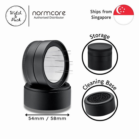 Normcore Needle Distributor Tool V2 54mm 58mm, Compatible with Breville Barista Pro, Express, Touch - Watch&Puck