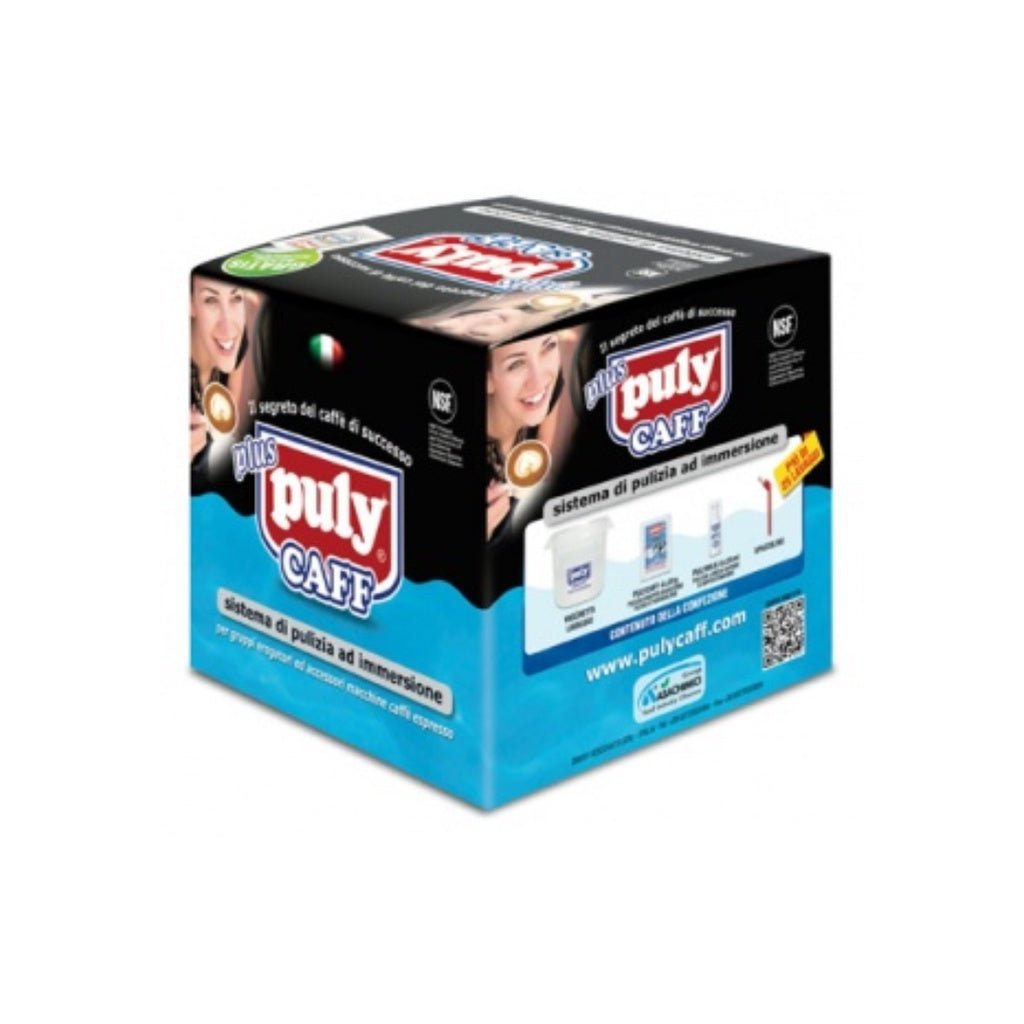 Puly Caff Professional Soak Cleaning System for Espresso Machines, Milk frother, Filters, Filter holders, Brewing group - Watch&Puck