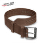 Haveston Corp. Canvas Series Watch Strap, 20mm, 22mm, Heavy weave Cotton Canvas, Stainless Steel Buckle