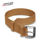Haveston Corp. Canvas Series Watch Strap, 20mm, 22mm, Heavy weave Cotton Canvas, Stainless Steel Buckle