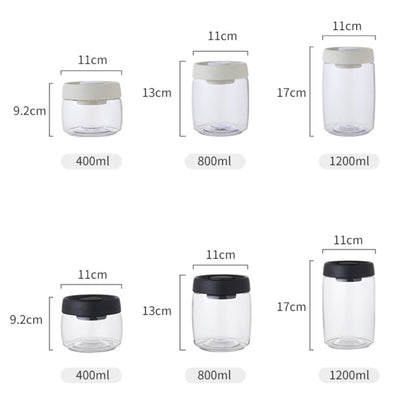 Coffee Container Storage Canister Air Tight with Vacuum Pump, Food Grade for Fresh Coffee Bean and Food, Water Tight