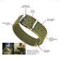 Haveston Corp. Canvas Series Watch Strap, 20mm, 22mm, Heavy weave Cotton Canvas, Stainless Steel Buckle