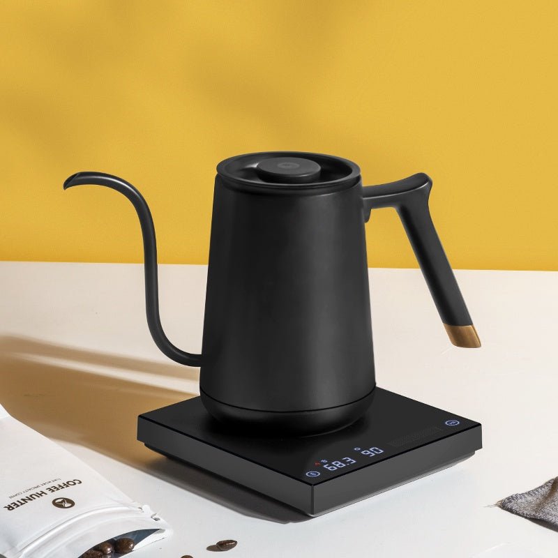 Timemore Fish Smart Electric Pourover Filter Coffee Kettle (600ml) - 220V 3 Pin with Safety Mark - Watch&Puck