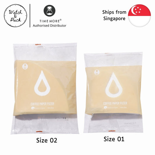 Timemore Pour Over Coffee Paper Filter made with Japanese Pulp - Watch&Puck