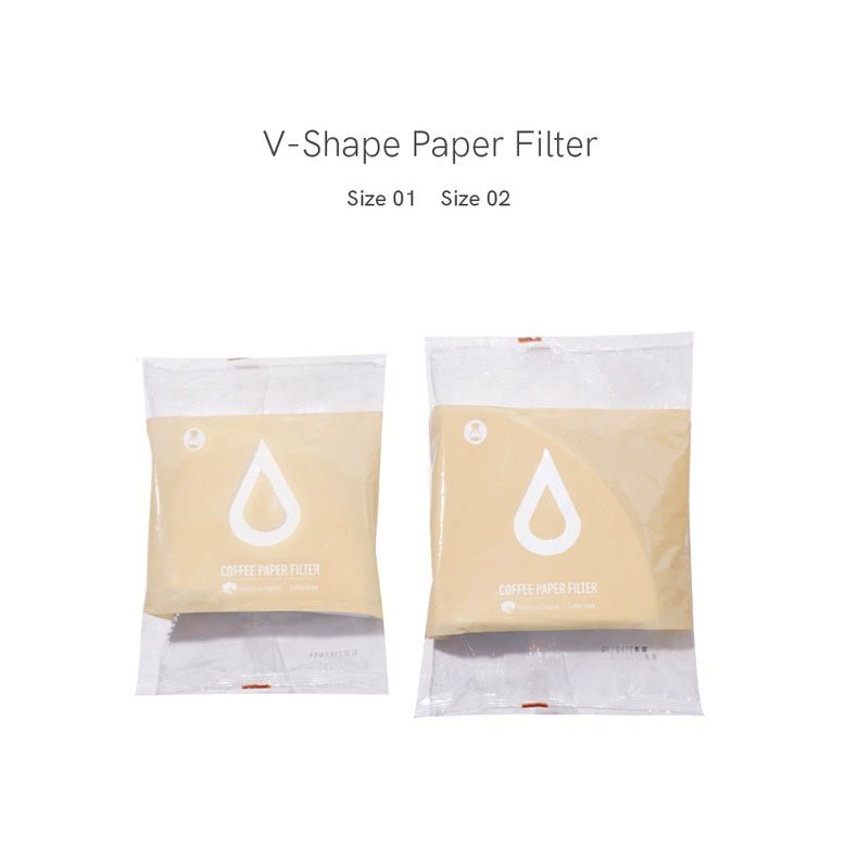 Timemore Pour Over Coffee Paper Filter made with Japanese Pulp - Watch&Puck